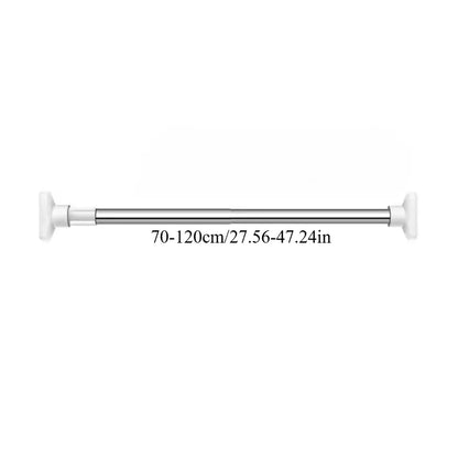 Tringle Télescopique Extensible en Acier Inoxydable – Polyvalente & Robuste